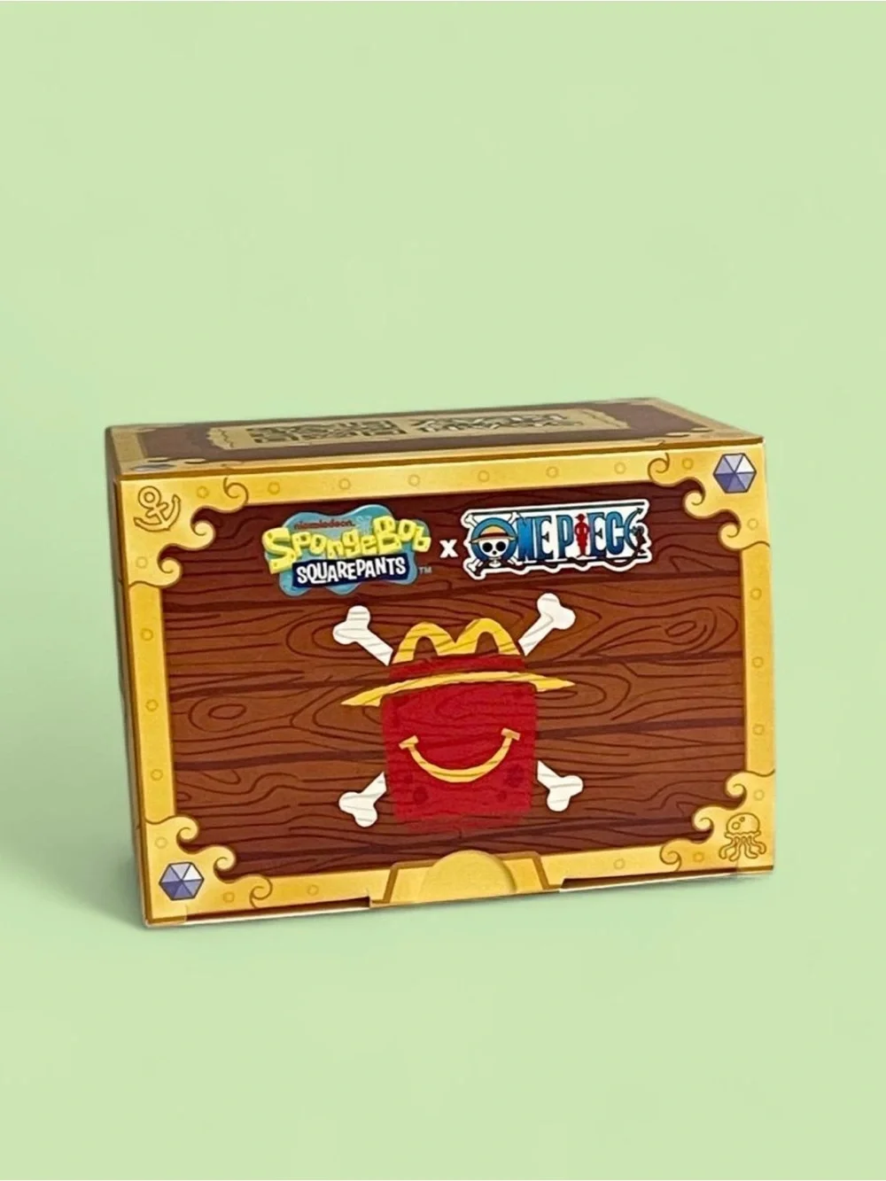 McDonalds SpongeBob SquarePants x One Piece “Plankton x Usopp” Figure